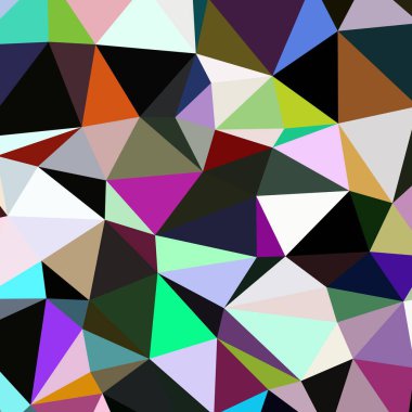 Arka plan çok renkli geometrik poligonal.
