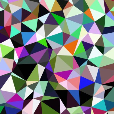 Arka plan çok renkli geometrik poligonal.