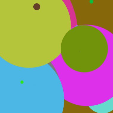 Daire geometrik güzel arka plan çok renkli desen.