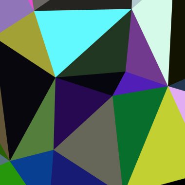 Arka plan çok renkli geometrik poligonal.