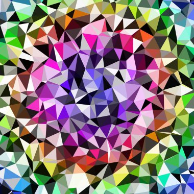 Arka plan çok renkli geometrik poligonal.