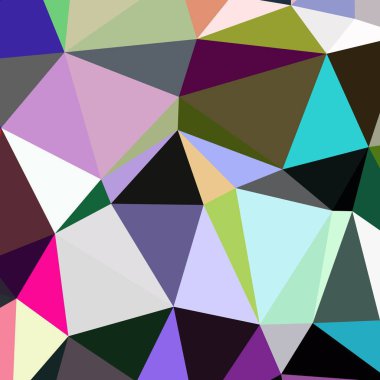 Arka plan çok renkli geometrik poligonal.