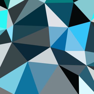 Arka plan poligonal sorunsuz üçgen renk desen.