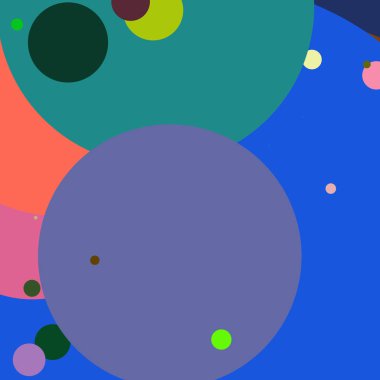Daire geometrik güzel arka plan çok renkli desen.