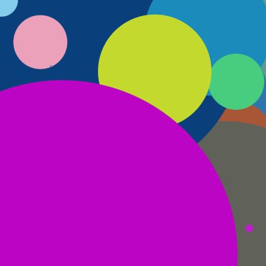 Daire geometrik güzel arka plan çok renkli desen.