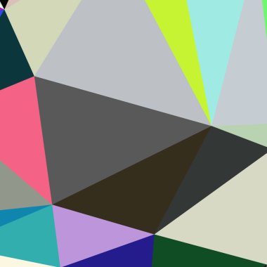 Arka plan çok renkli geometrik poligonal.