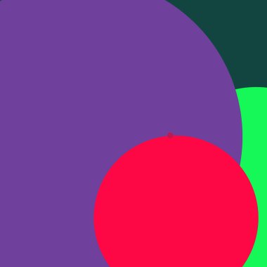 Daire geometrik şaşırtıcı arka plan çok renkli desen.