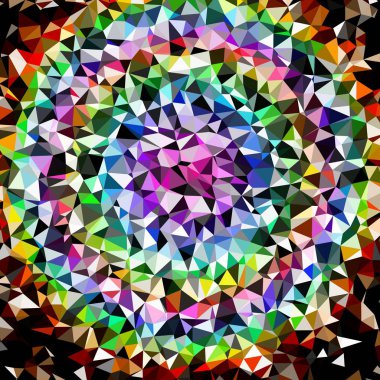 Arka plan çok renkli geometrik poligonal.