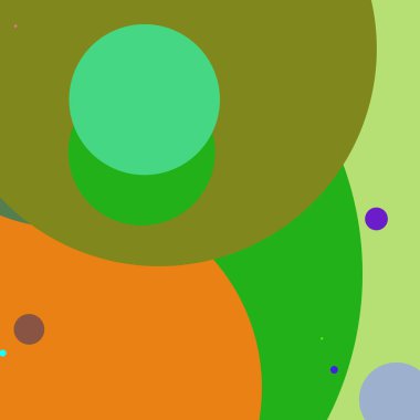 Daire geometrik yeni arka plan çok renkli desen.