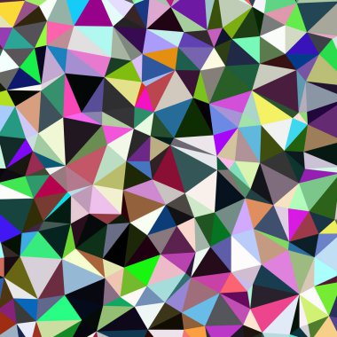 Arka plan çok renkli geometrik poligonal.