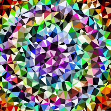 Arka plan çok renkli geometrik poligonal.