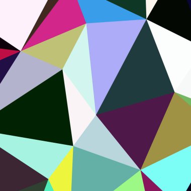 Arka plan çok renkli geometrik poligonal.