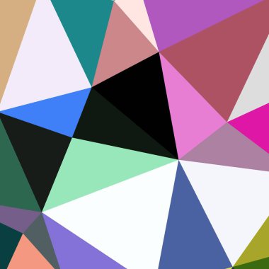 Arka plan çok renkli geometrik poligonal.