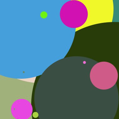 Daire geometrik güzel arka plan çok renkli desen.