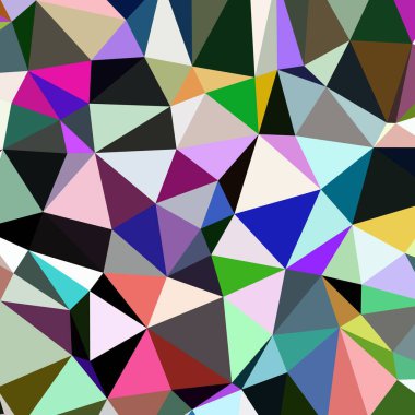 Arka plan çok renkli geometrik poligonal.