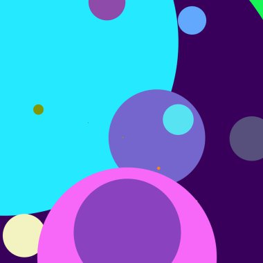 Daire geometrik şaşırtıcı arka plan çok renkli desen.