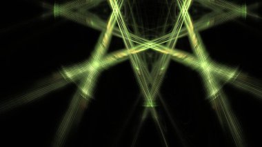 Fantezi kaotik renkli fraktal desen. Soyut Fraktal şekiller. 3D render resimde arka plan veya duvar kağıdı.