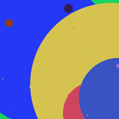 Daire geometrik güzel arka plan çok renkli desen.