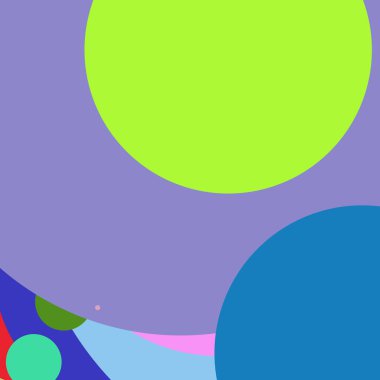 Daire geometrik yeni arka plan çok renkli desen.