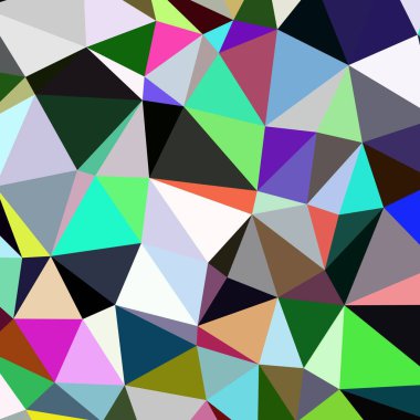 Arka plan çok renkli geometrik poligonal.