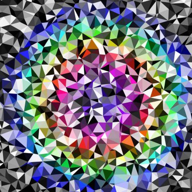 Arka plan çok renkli geometrik poligonal.