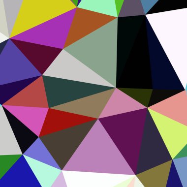 Arka plan çok renkli geometrik poligonal.