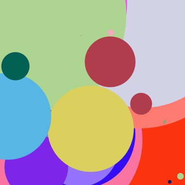 Daire geometrik zarif arka plan çok renkli desen.