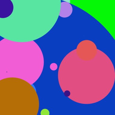 Daire geometrik büyük arka plan çok renkli desen.