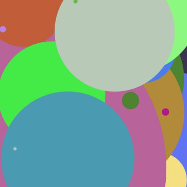 Daire geometrik şaşırtıcı arka plan çok renkli desen.