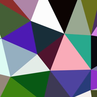 Arka plan çok renkli geometrik poligonal.