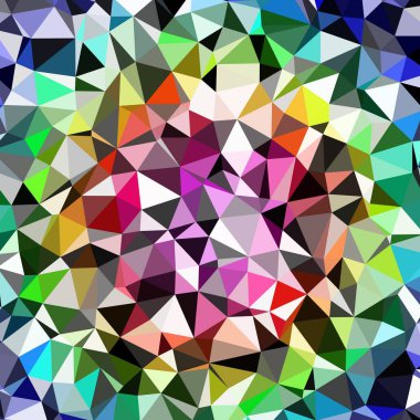 Arka plan çok renkli geometrik poligonal.