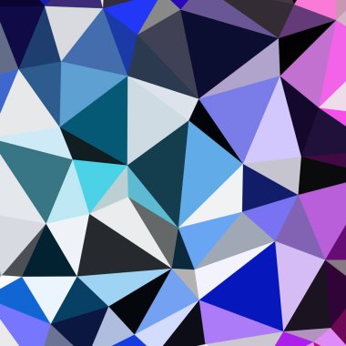 Arka plan çok renkli geometrik poligonal.