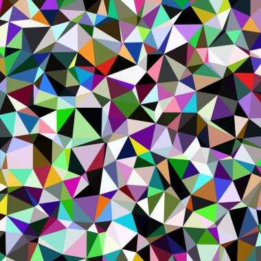 Arka plan çok renkli geometrik poligonal.