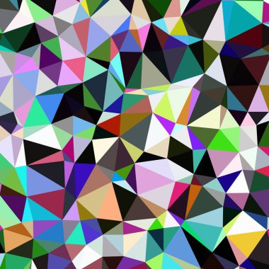 Arka plan çok renkli geometrik poligonal.