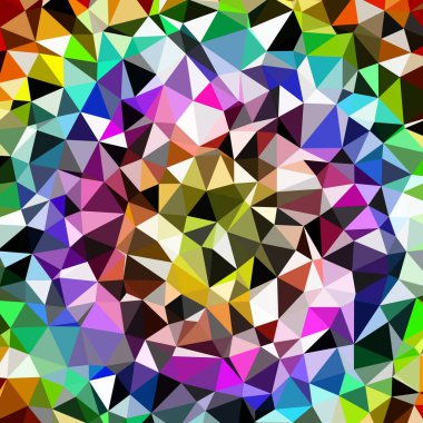 Arka plan çok renkli geometrik poligonal.