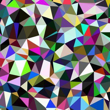 Arka plan çok renkli geometrik poligonal.