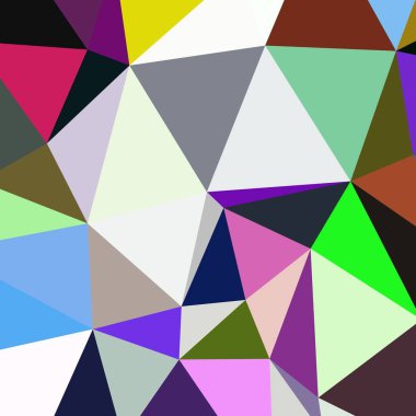 Arka plan çok renkli geometrik poligonal.