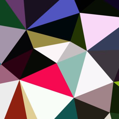 Arka plan çok renkli geometrik poligonal.