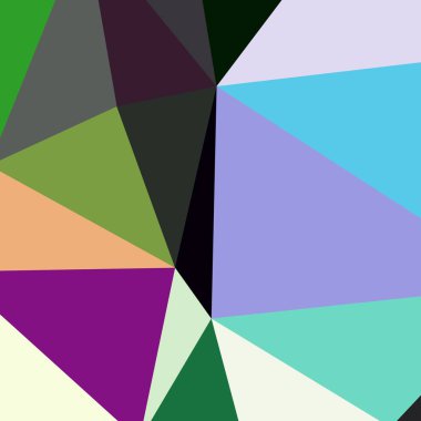 Arka plan çok renkli geometrik poligonal.