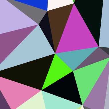 Arka plan çok renkli geometrik poligonal.