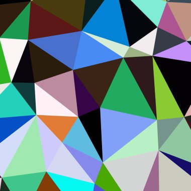 Arka plan çok renkli geometrik poligonal.