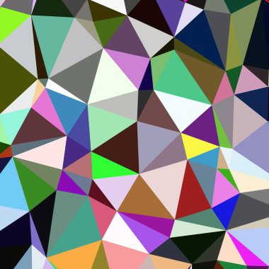 Arka plan çok renkli geometrik poligonal.