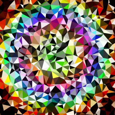 Arka plan çok renkli geometrik poligonal.