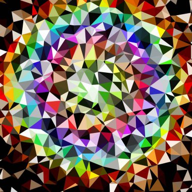 Arka plan çok renkli geometrik poligonal.