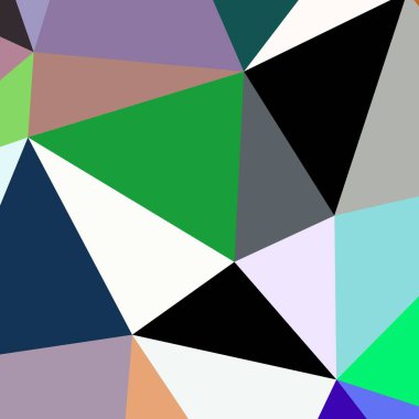 Arka plan poligonal sorunsuz üçgen renk desen.