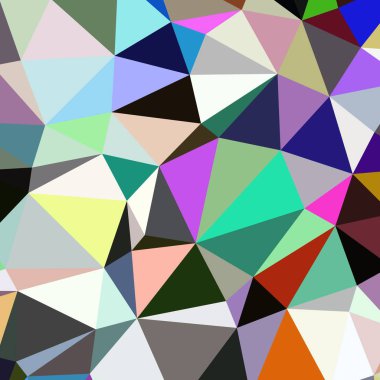 Arka plan çok renkli geometrik poligonal.