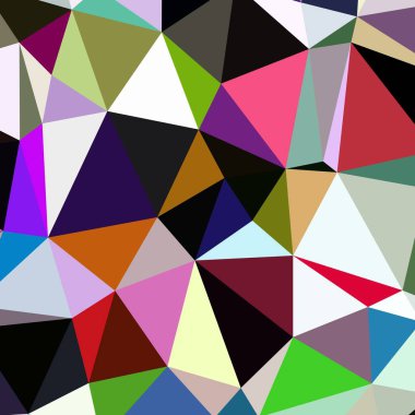 Arka plan çok renkli geometrik poligonal.