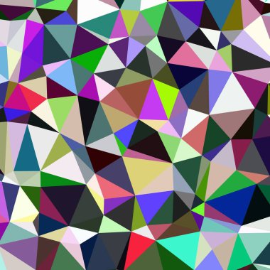 Arka plan çok renkli geometrik poligonal.