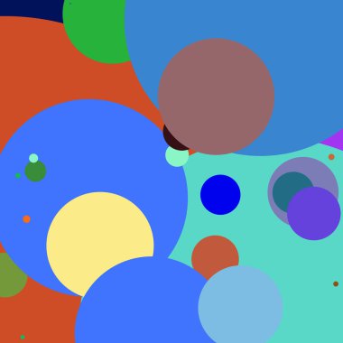 Daire geometrik güzel arka plan çok renkli desen.