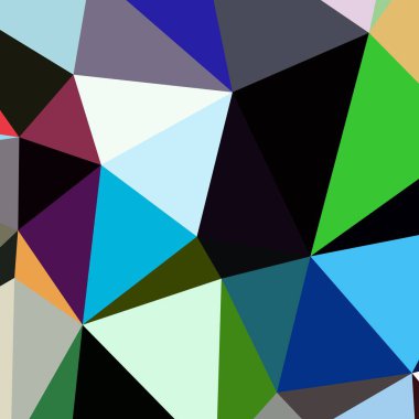 Arka plan çok renkli geometrik poligonal.